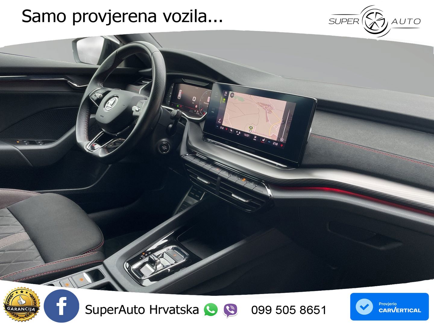 Škoda Octavia Combi RS 2.0 TDI (200 KS) DSG LED+GR SJED+ACC