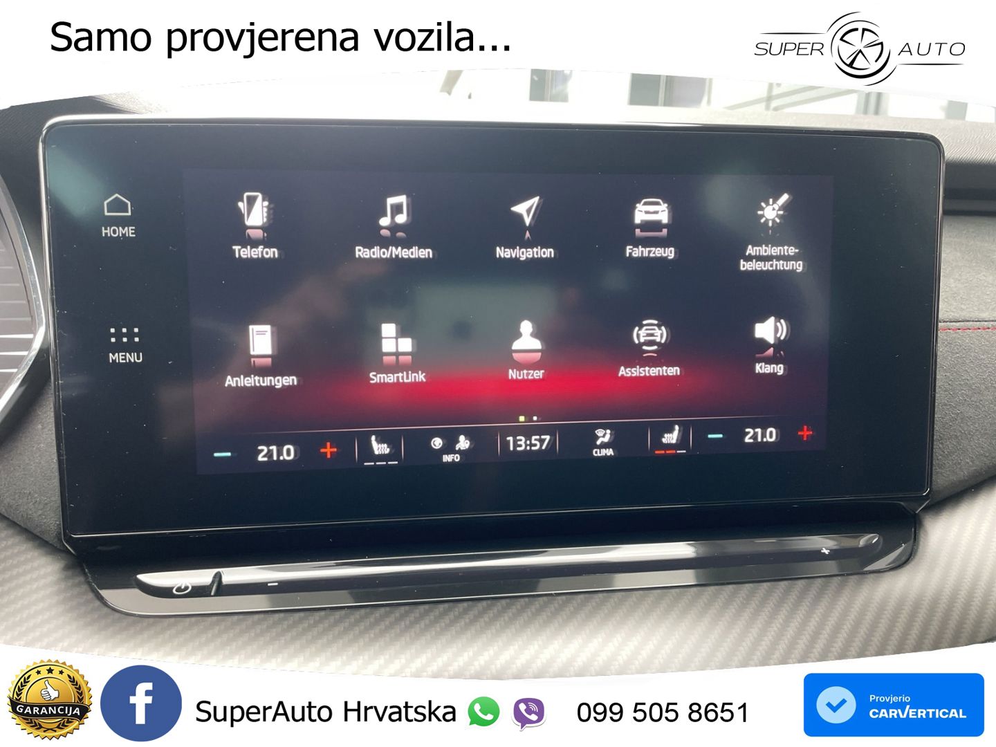 Škoda Octavia Combi RS 2.0 TDI (200 KS) DSG LED+GR SJED+ACC
