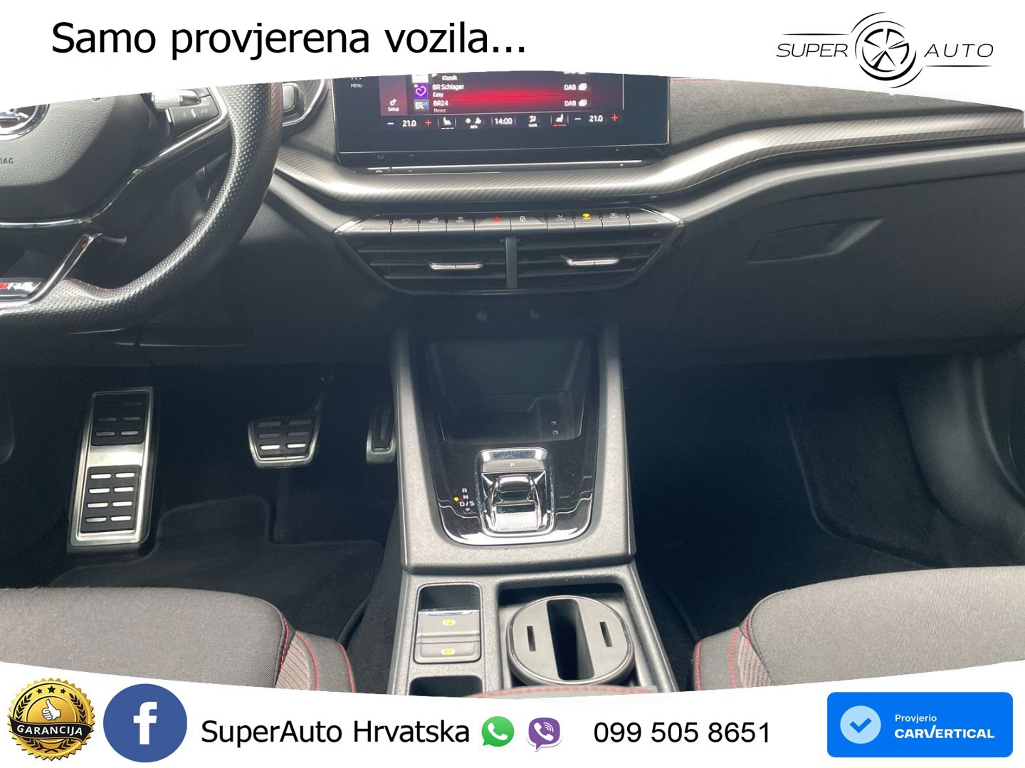 Škoda Octavia Combi RS 2.0 TDI (200 KS) DSG LED+GR SJED+ACC