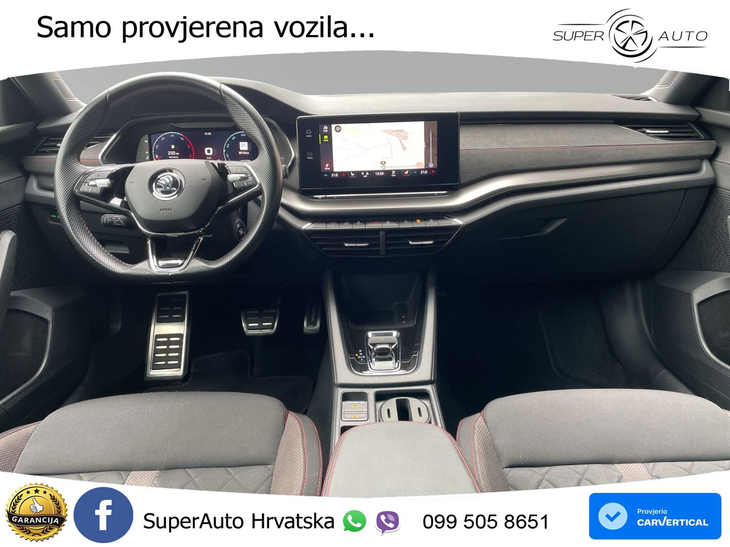 Škoda Octavia Combi RS 2.0 TDI (200 KS) DSG LED+GR SJED+ACC