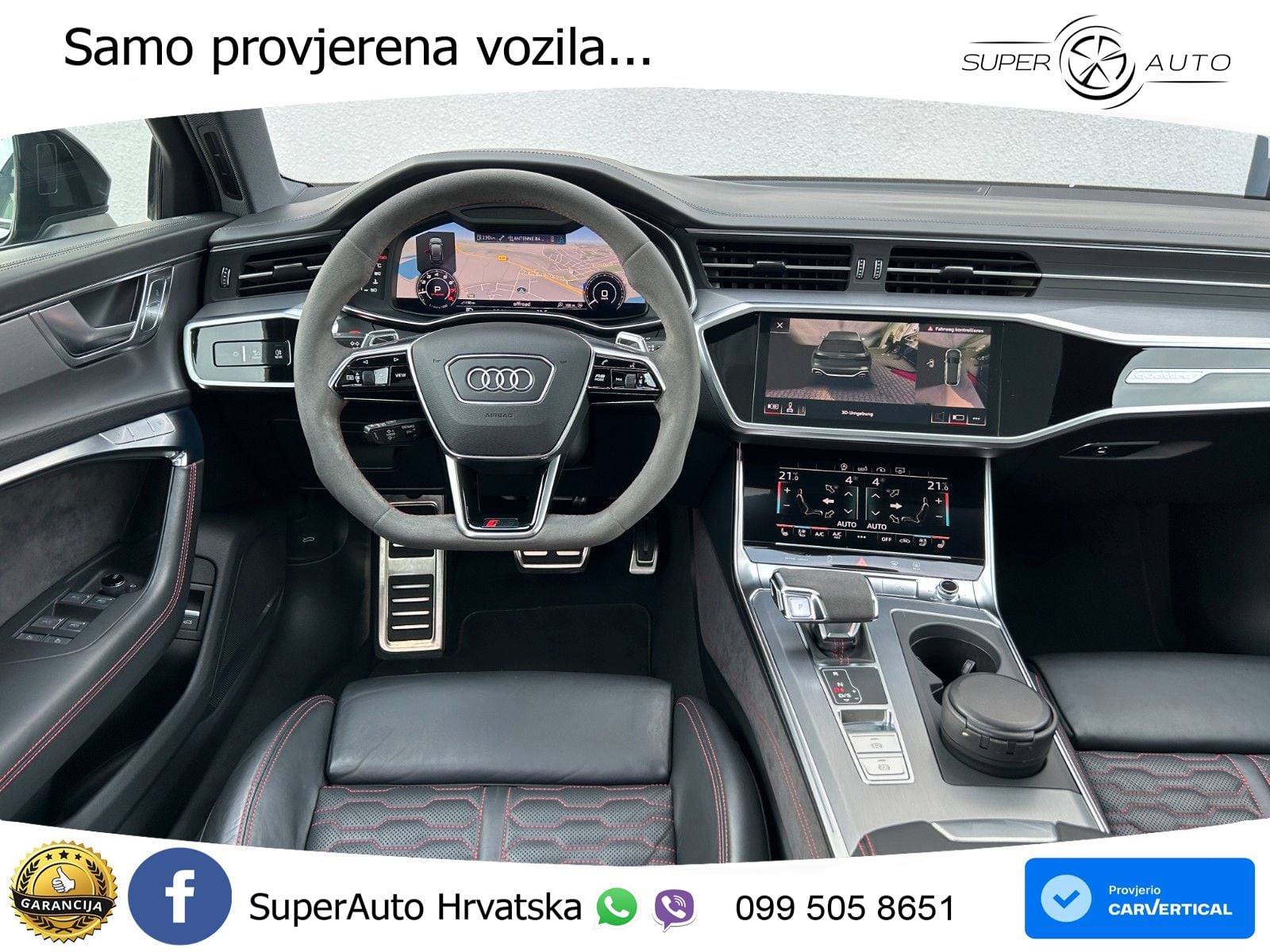 Audi RS6 Avant 4.0 TFSI V8 (600 KS) quattro Tiptronic
