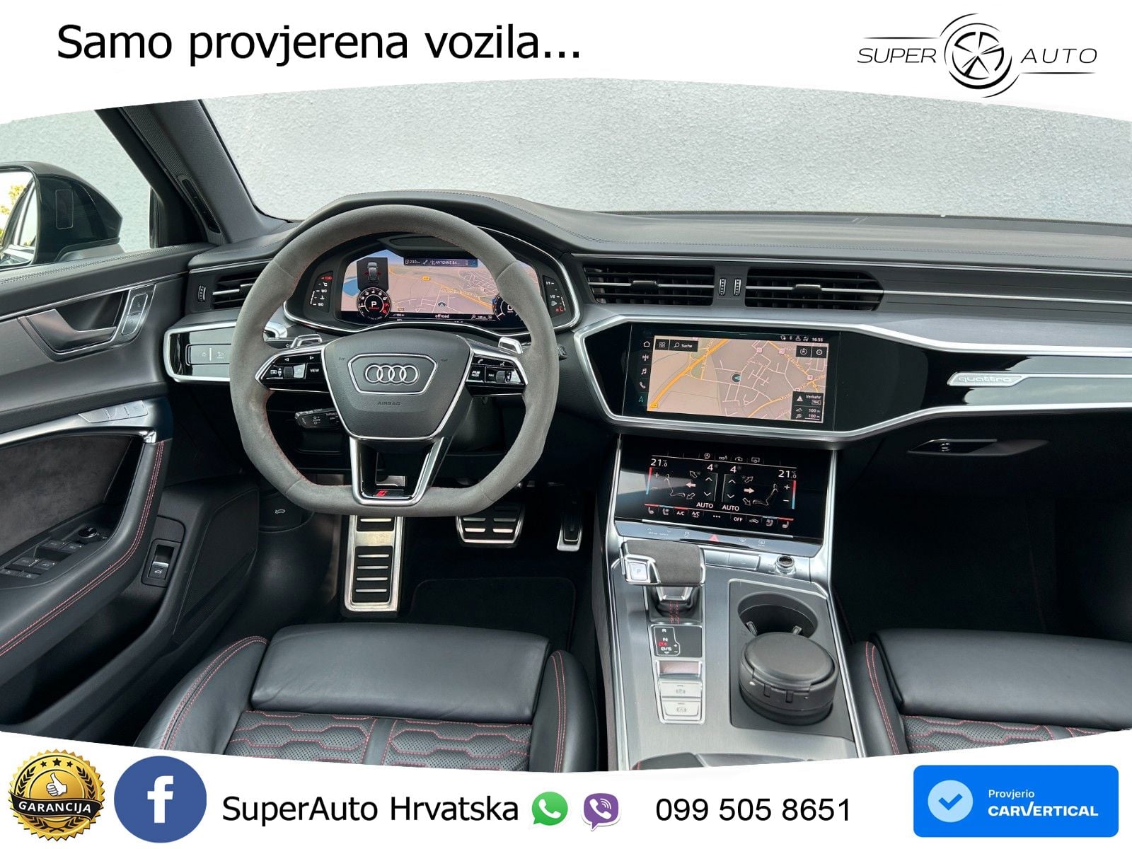 Audi RS6 Avant 4.0 TFSI V8 (600 KS) quattro Tiptronic