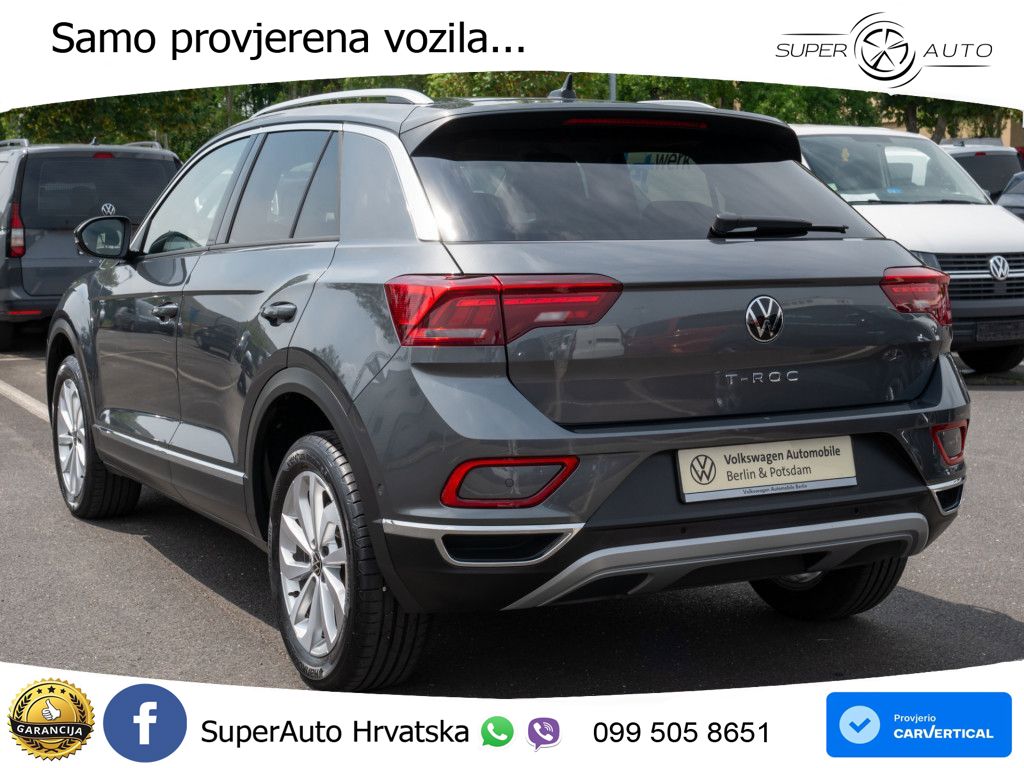 Volkswagen T-Roc 1.5 TSI (150 KS) DSG LED+GR SJED+ACC