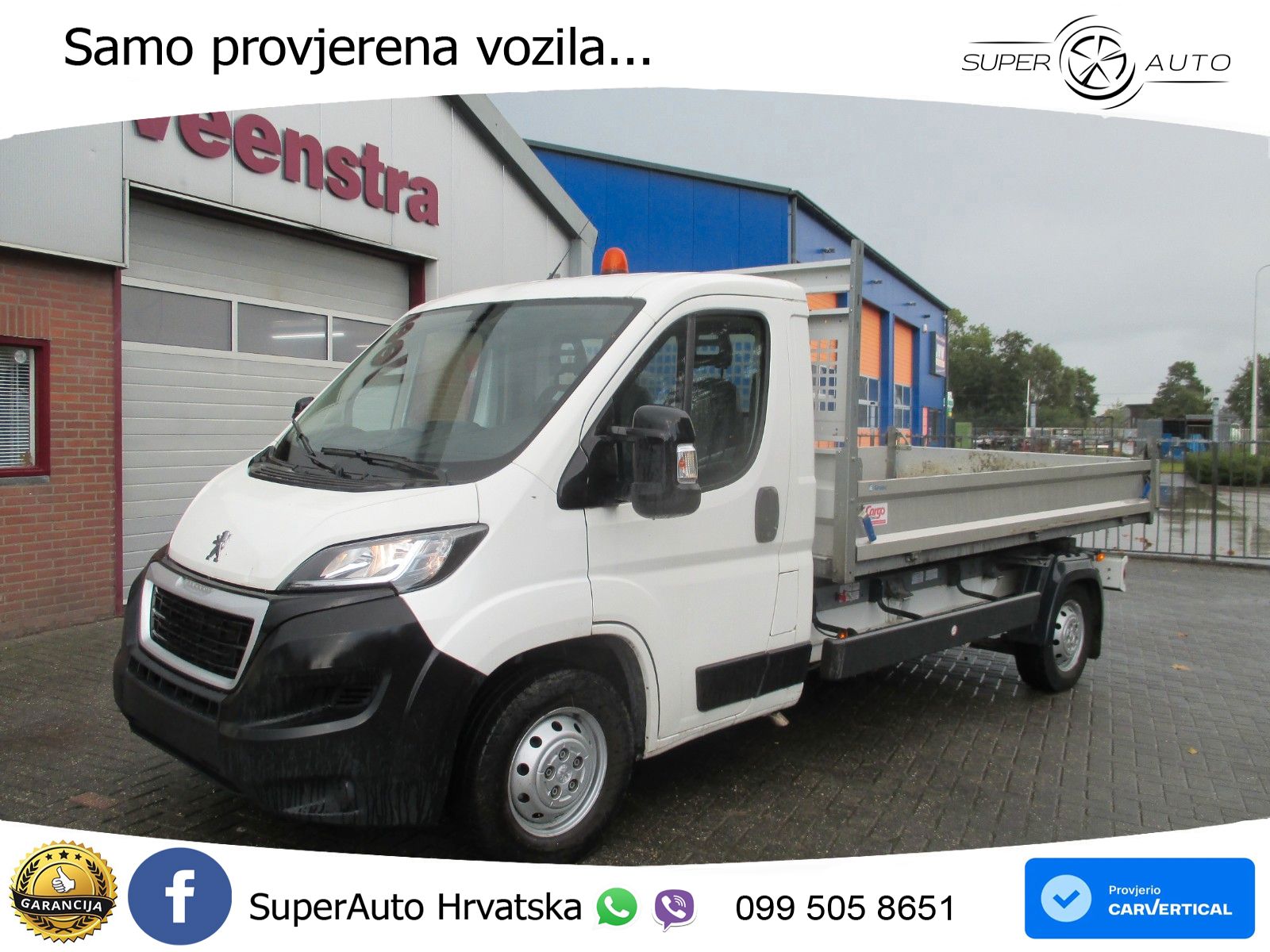 Peugeot Boxer 2.2HDI Kipper Maxi Netto €13950,= 140 KS