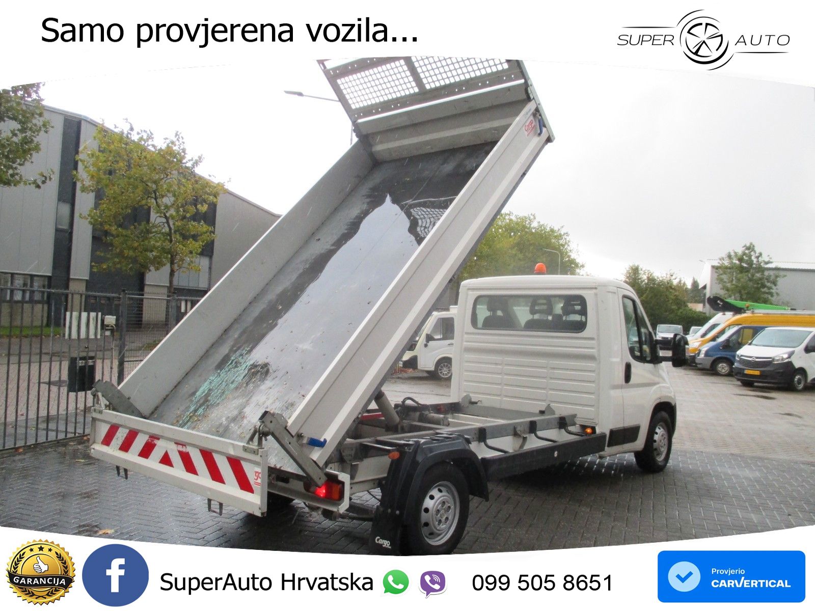 Peugeot Boxer 2.2HDI Kipper Maxi Netto €13950,= 140 KS