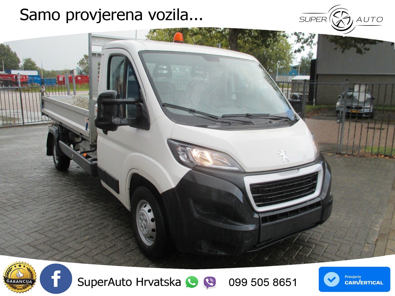 Peugeot Boxer 2.2HDI Kipper Maxi Netto €13950,= 140 KS