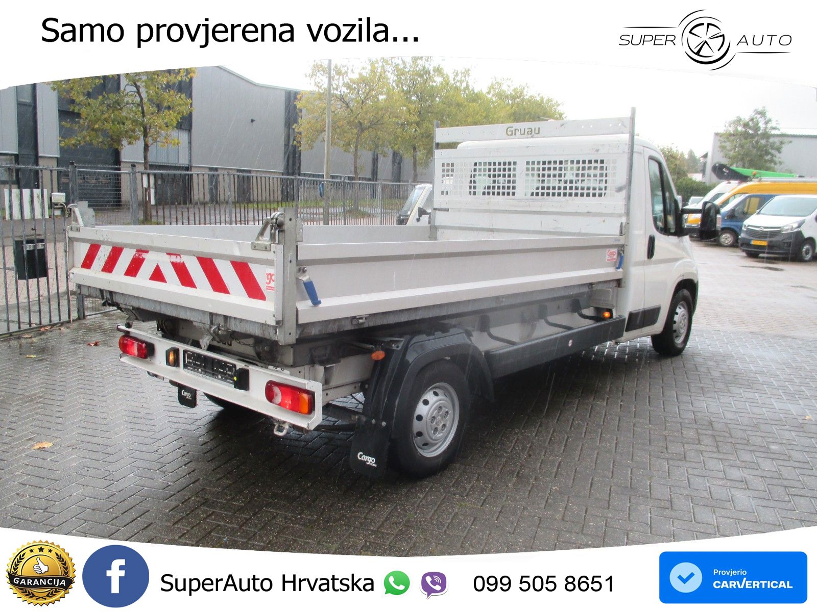 Peugeot Boxer 2.2HDI Kipper Maxi Netto €13950,= 140 KS