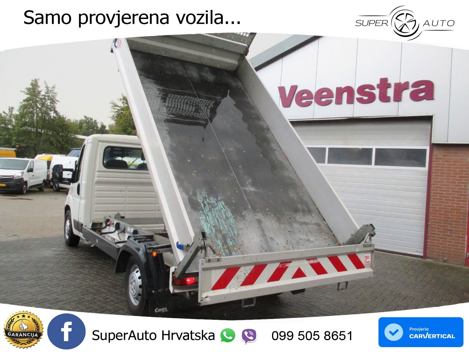 Peugeot Boxer 2.2HDI Kipper Maxi Netto €13950,= 140 KS