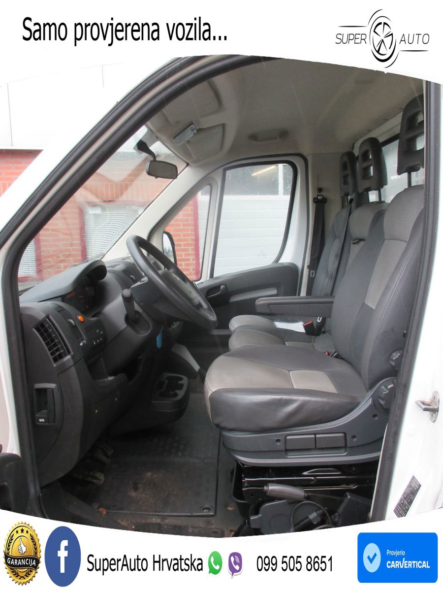 Peugeot Boxer 2.2HDI Kipper Maxi Netto €13950,= 140 KS