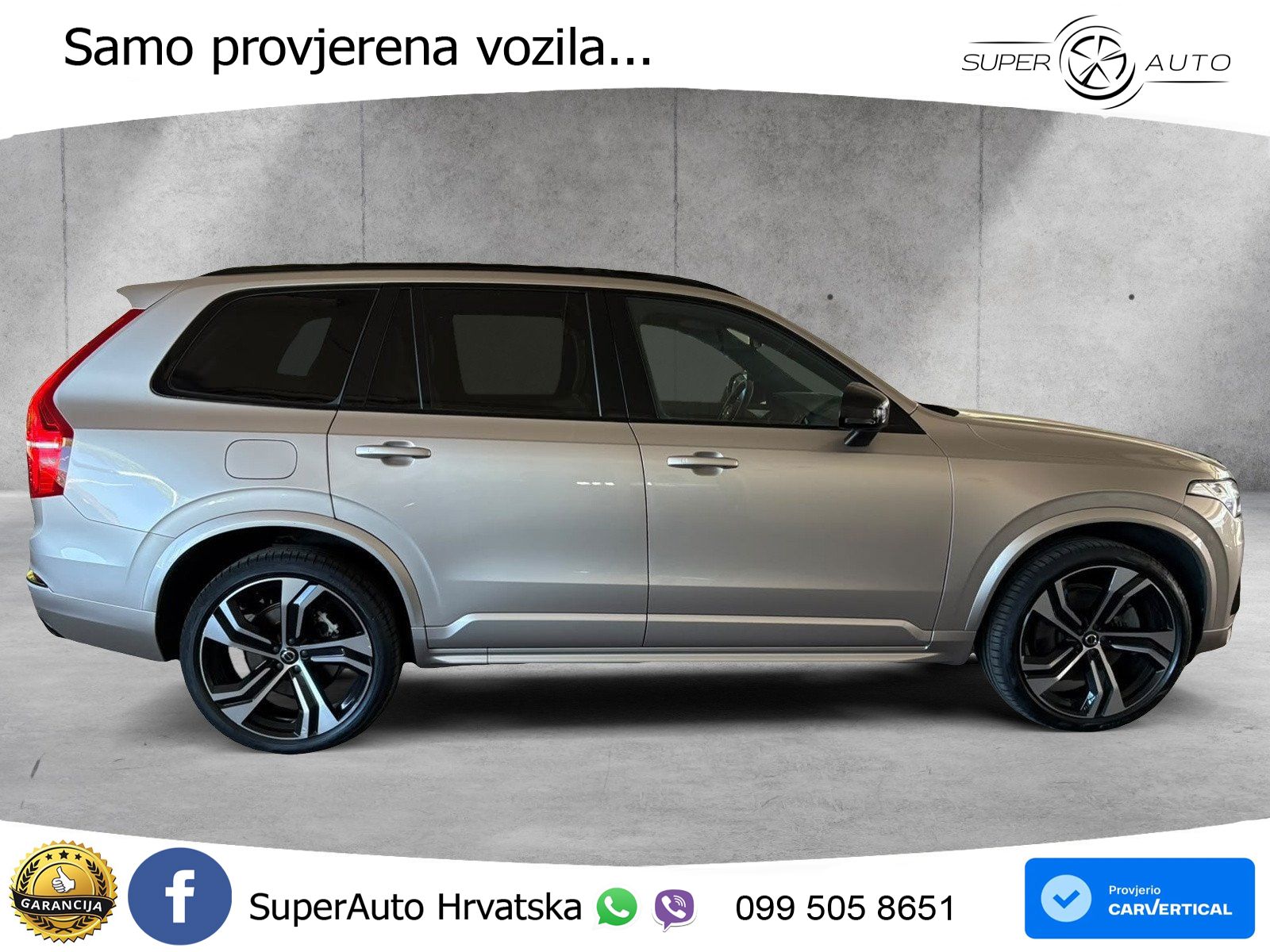 Volvo XC90 2.0 T8 AWD Automatic ACC+HEAD+4xGR SJED+360+PANO