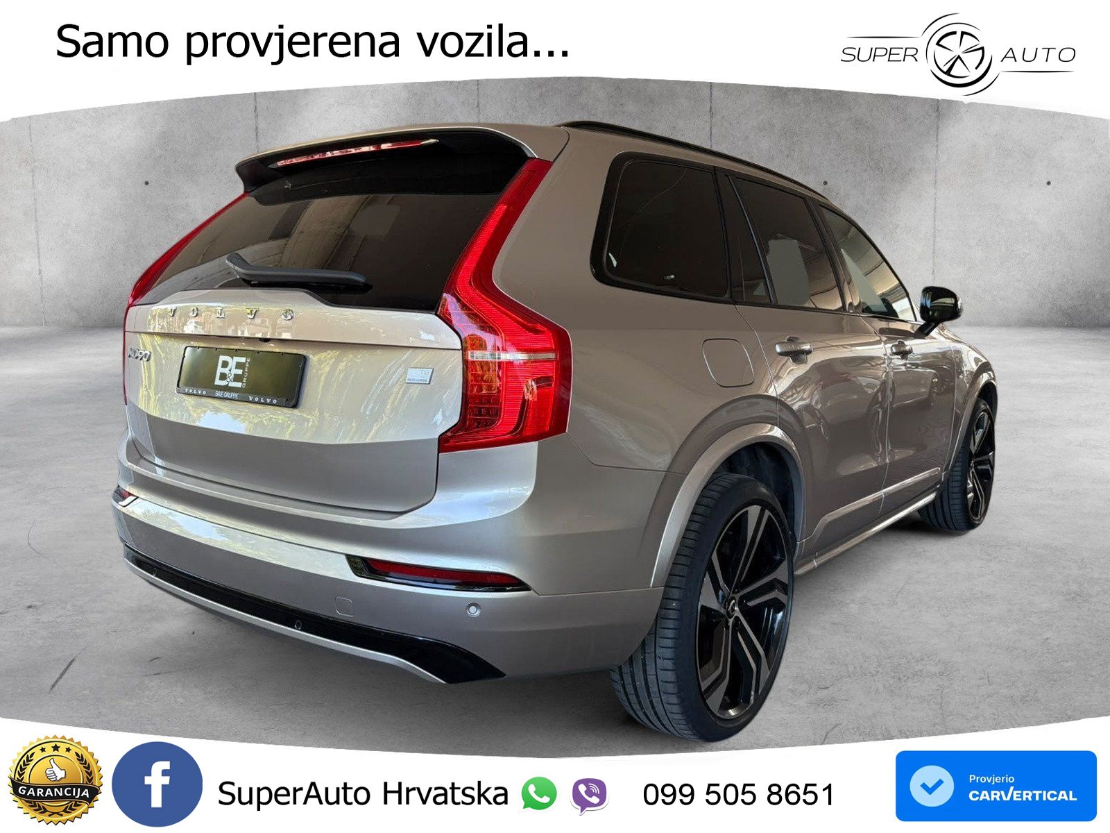 Volvo XC90 2.0 T8 AWD Automatic ACC+HEAD+4xGR SJED+360+PANO