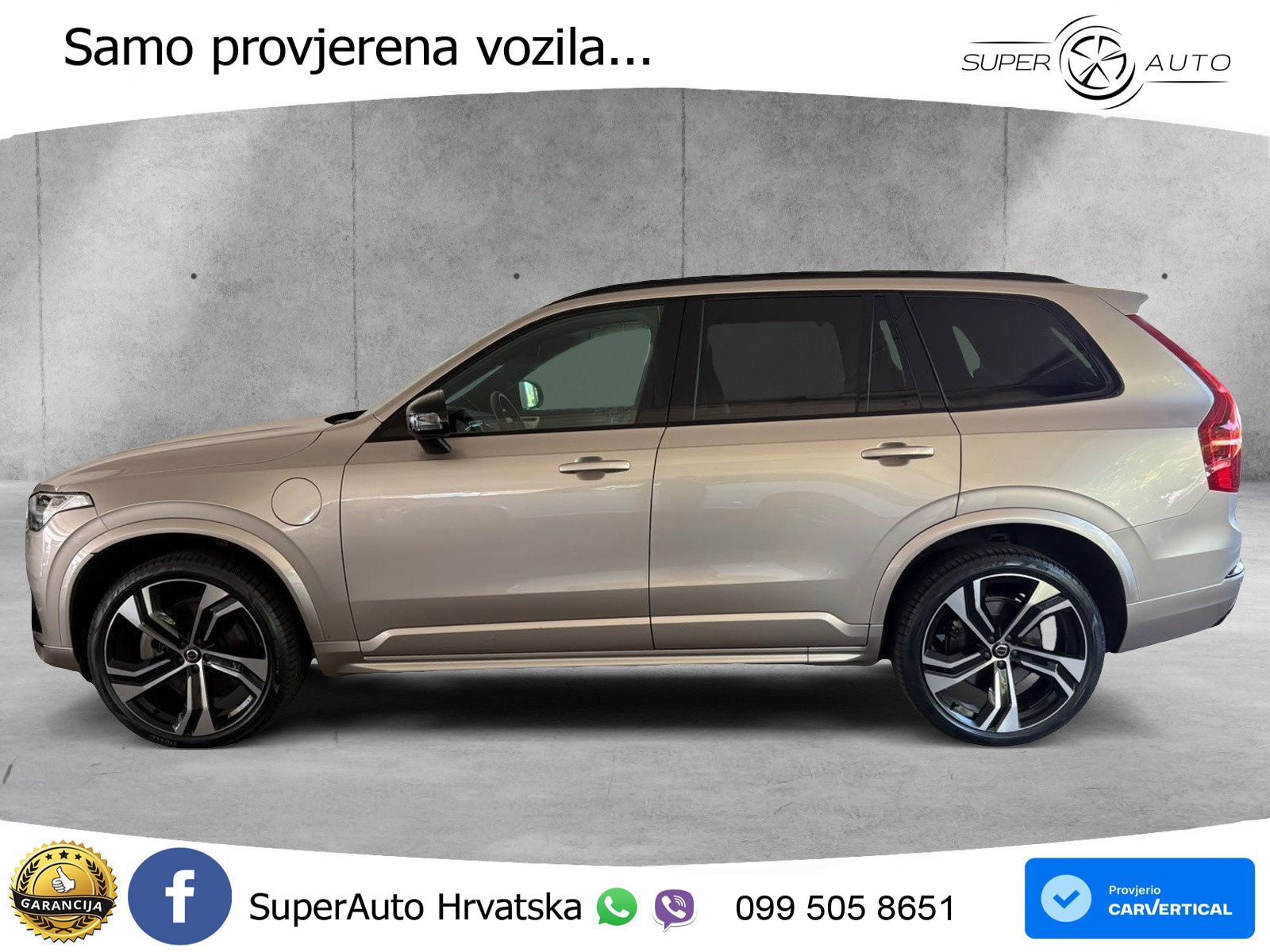 Volvo XC90 2.0 T8 AWD Automatic ACC+HEAD+4xGR SJED+360+PANO
