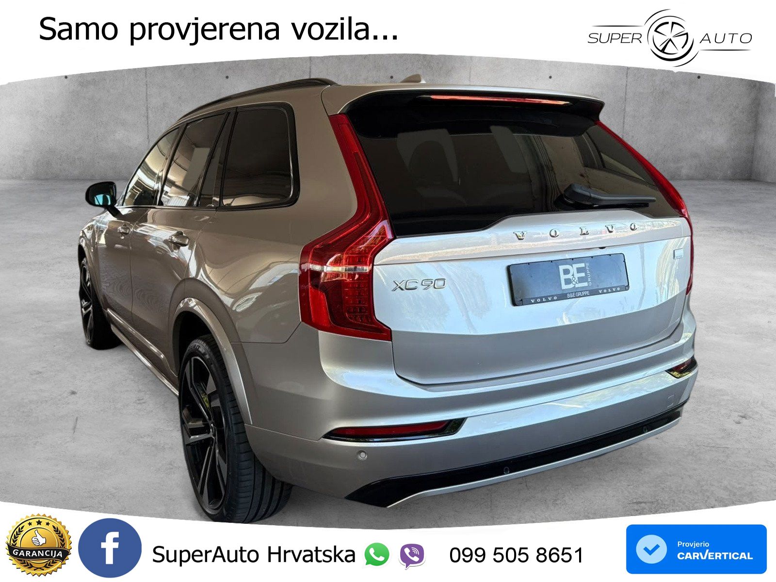 Volvo XC90 2.0 T8 AWD Automatic ACC+HEAD+4xGR SJED+360+PANO