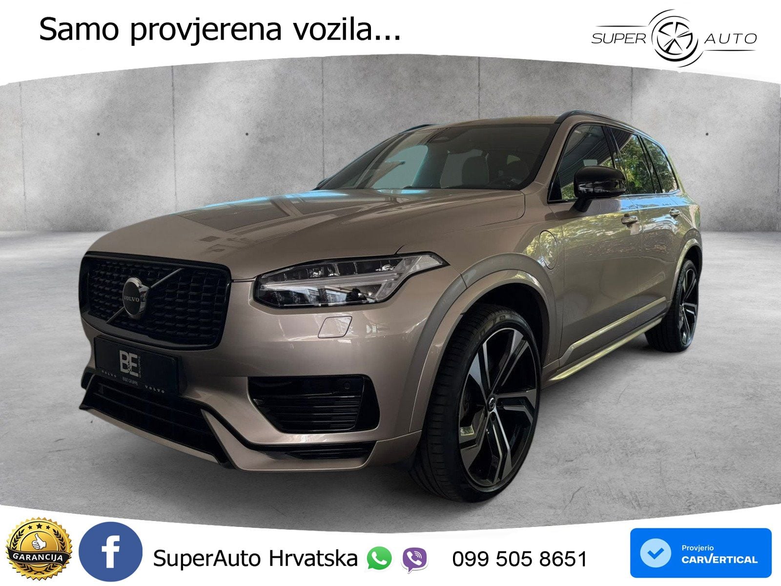 Volvo XC90 2.0 T8 AWD Automatic ACC+HEAD+4xGR SJED+360+PANO