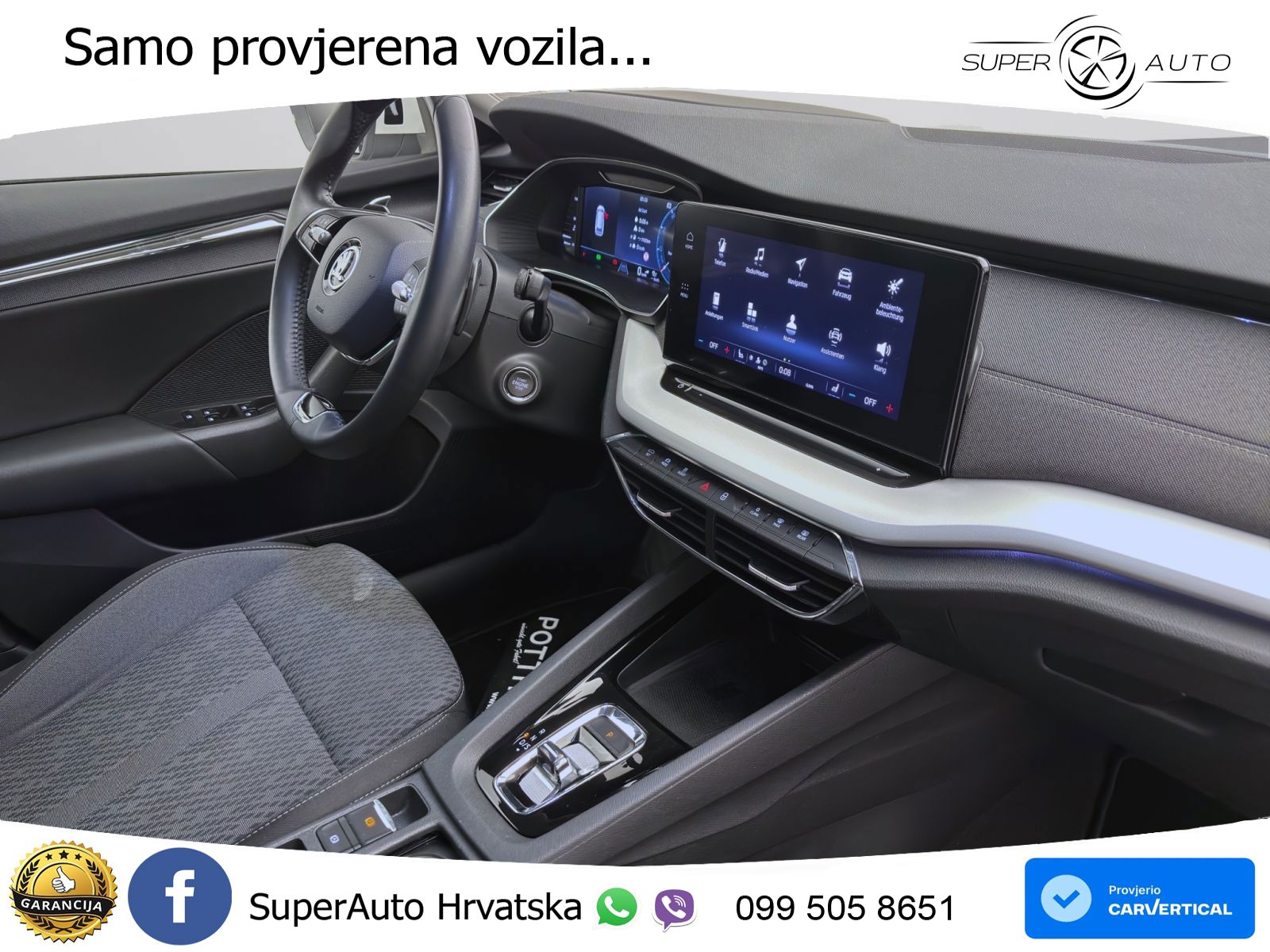 Škoda Octavia Combi 2.0 TDI (150 KS) DSG LED+GR SJED+ACC