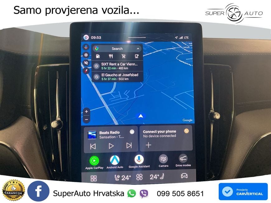 Volvo XC60 B5 Benzin AWD Geartronic LED+GR SJED+ACC