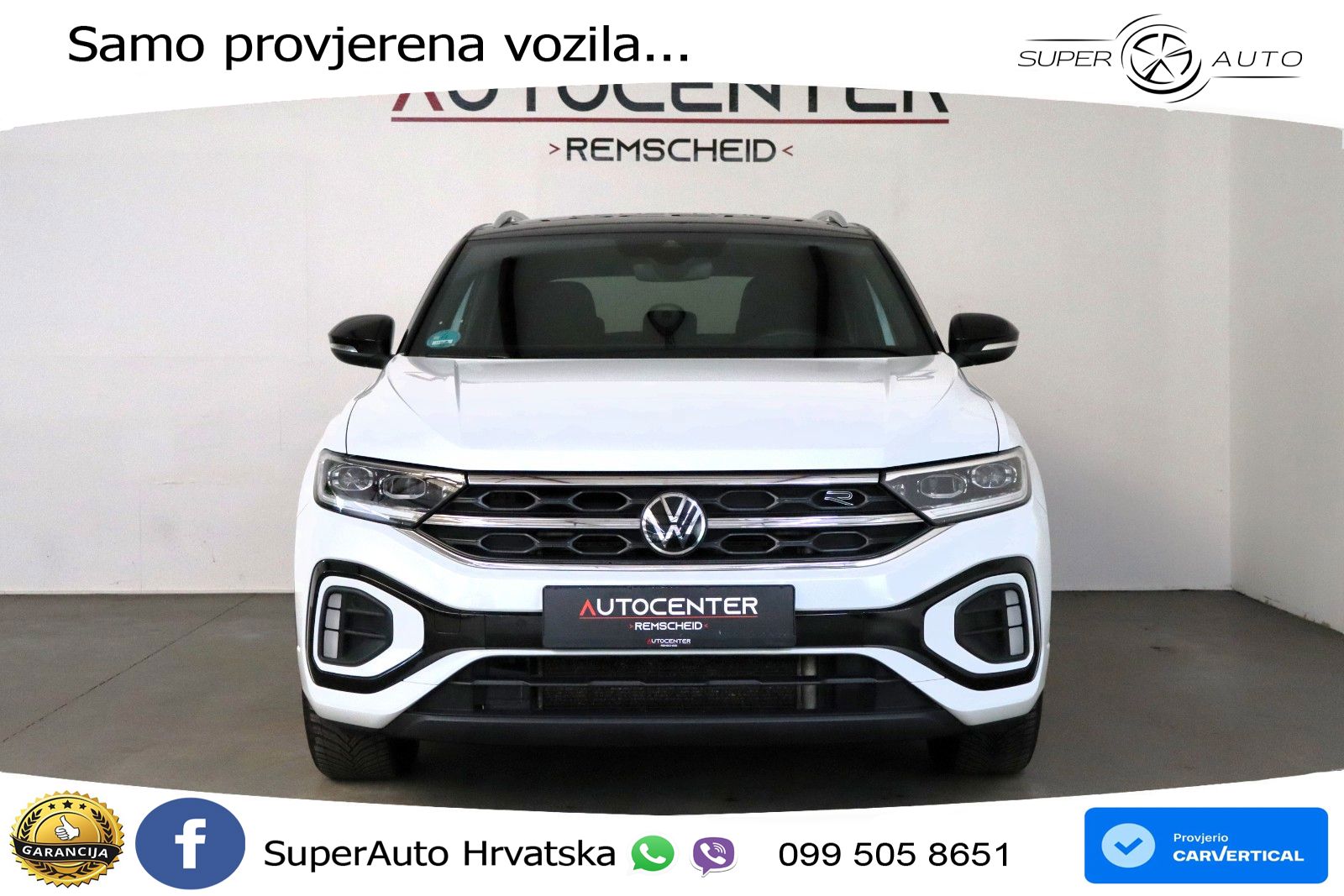 Volkswagen T-Roc 2.0 TDI (150 KS) DSG R-Line LED+GR SJED+ACC