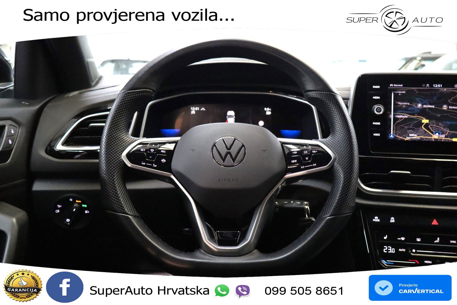 Volkswagen T-Roc 2.0 TDI (150 KS) DSG R-Line LED+GR SJED+ACC