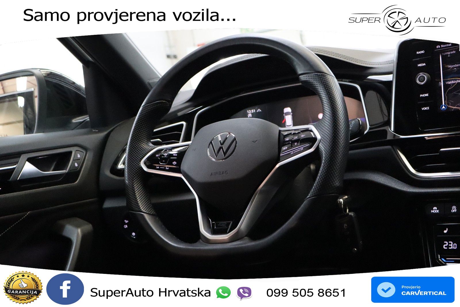 Volkswagen T-Roc 2.0 TDI (150 KS) DSG R-Line LED+GR SJED+ACC