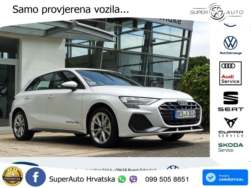 Audi A3 35 TFSI (150 KS) S tronic S line