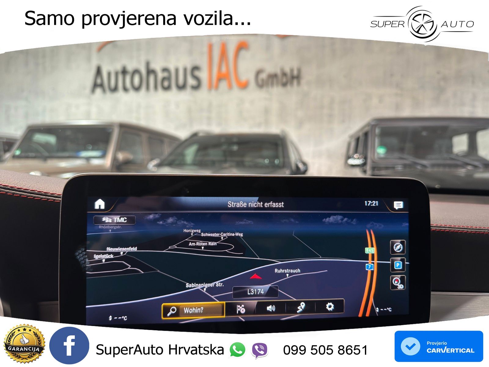 Mercedes AMG GLC 43 V6 (390 KS) 4MATIC TCT ZRAČNI+ACC+GR SJED+KAM+PANO