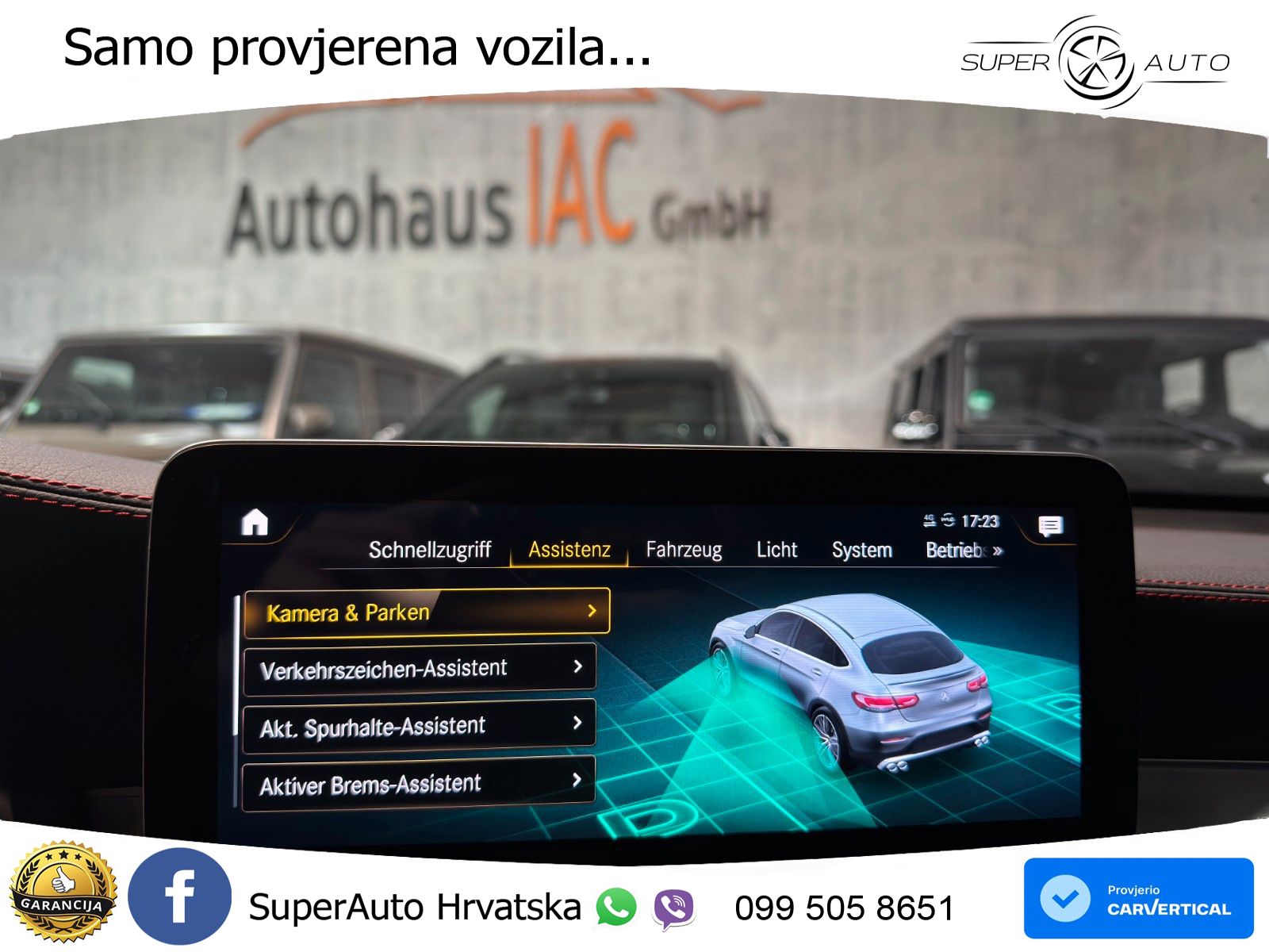 Mercedes AMG GLC 43 V6 (390 KS) 4MATIC TCT ZRAČNI+ACC+GR SJED+KAM+PANO