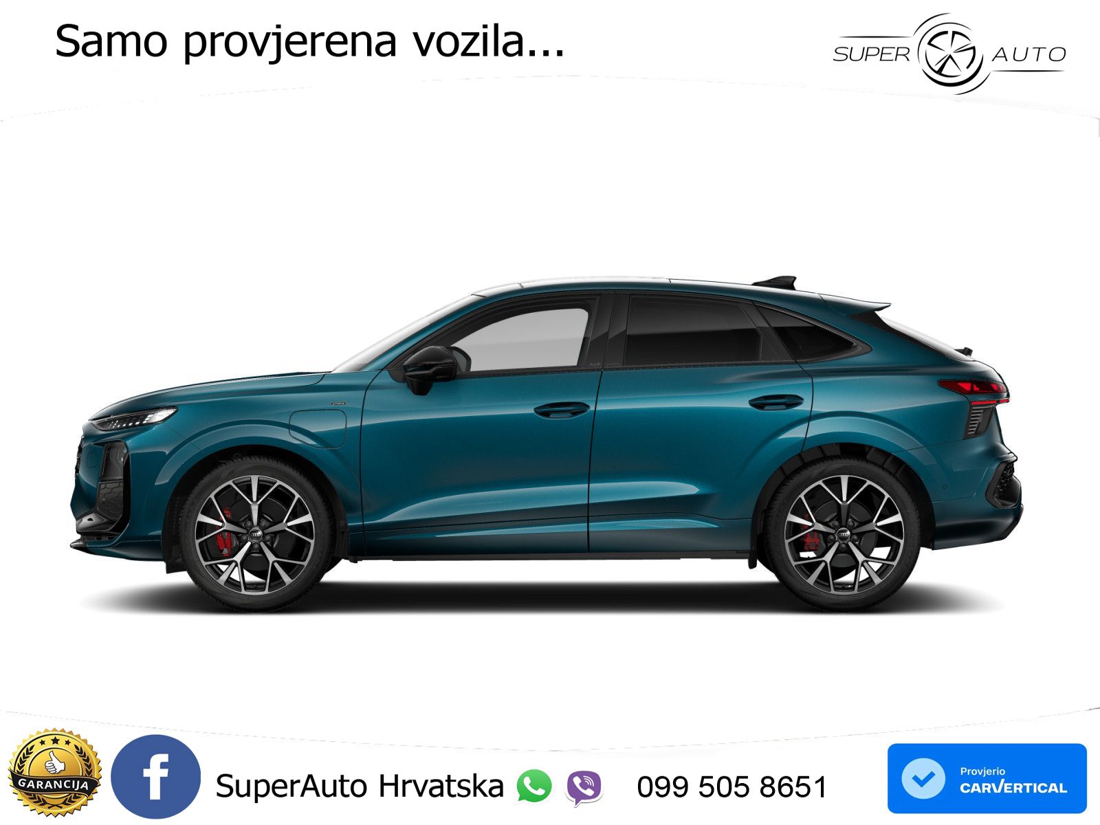 Audi Q3 Sportback 1.5 TFSIe (272 KS) S tronic LED+GR SJED+ACC