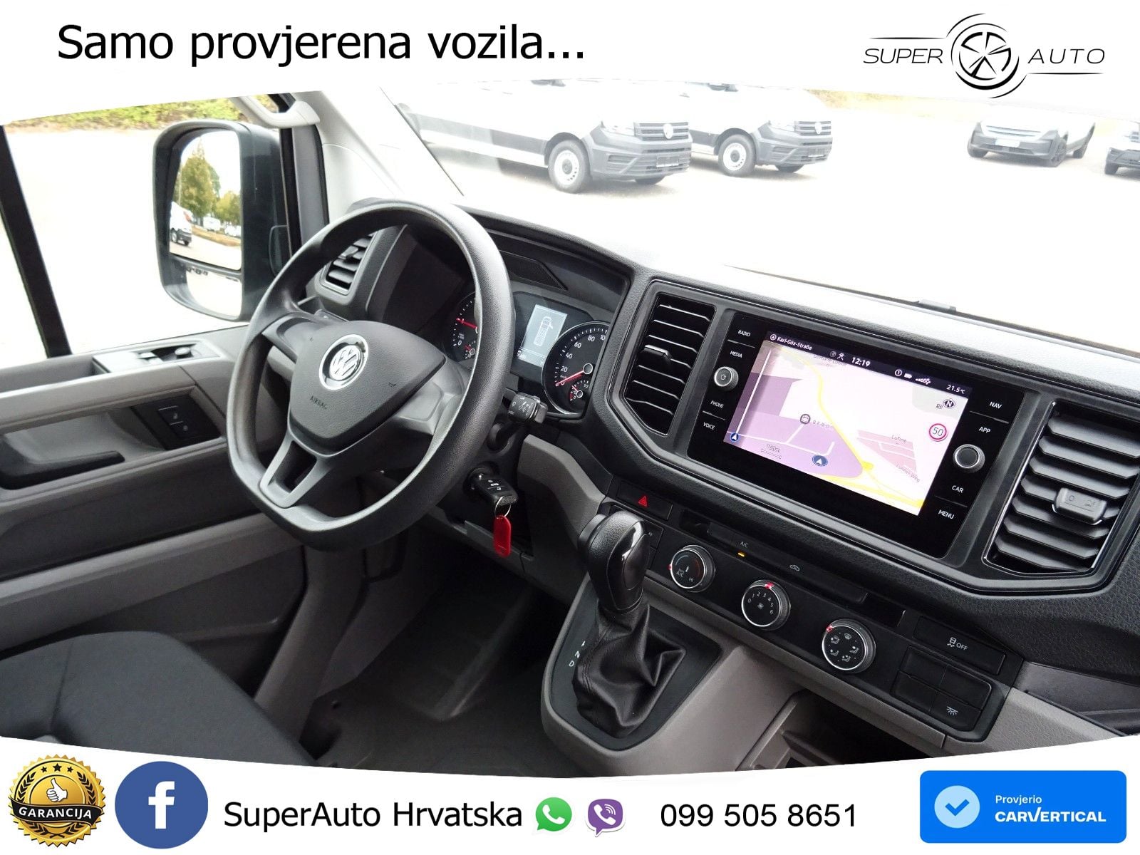 Volkswagen Crafter 35 Kasten MR Automatik Navi AHK Kamera 140 KS