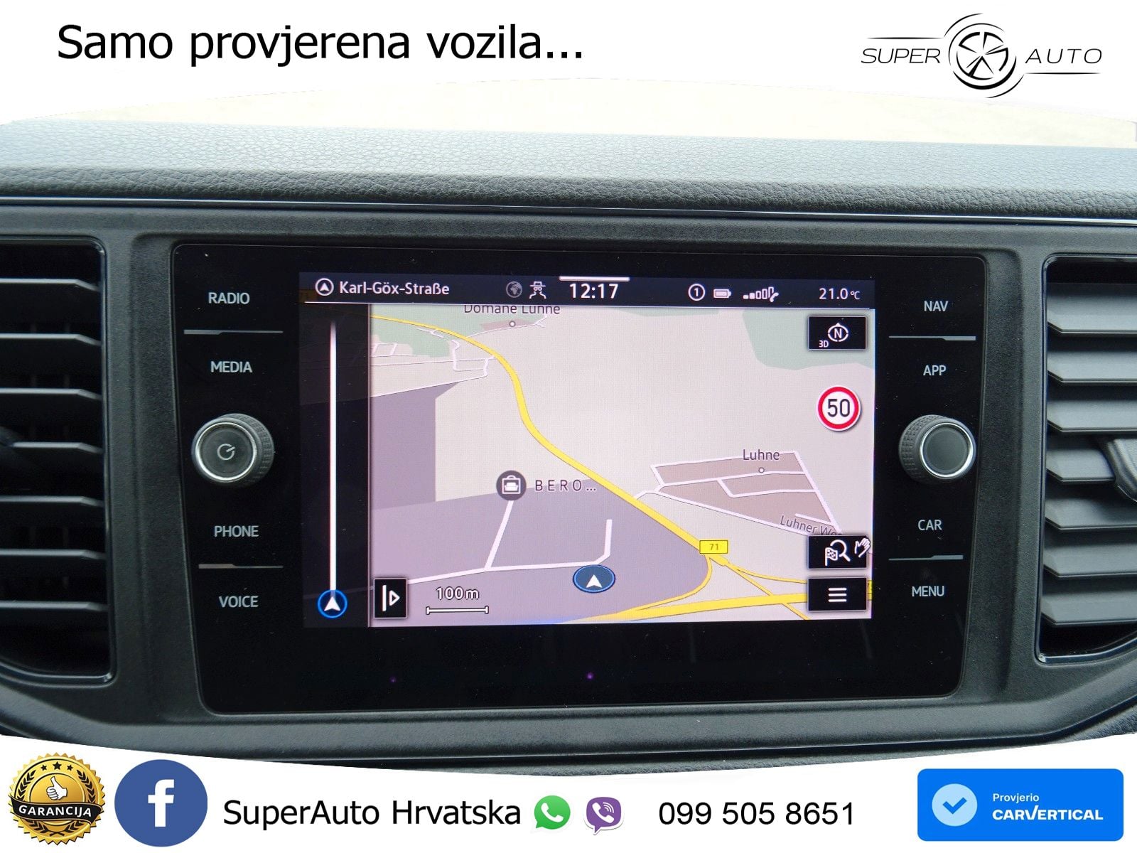 Volkswagen Crafter 35 Kasten MR Automatik Navi AHK Kamera 140 KS