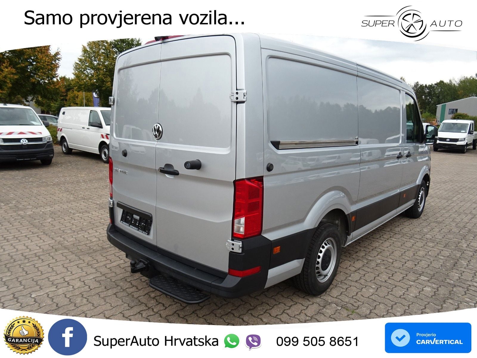 Volkswagen Crafter 35 Kasten MR Automatik Navi AHK Kamera 140 KS