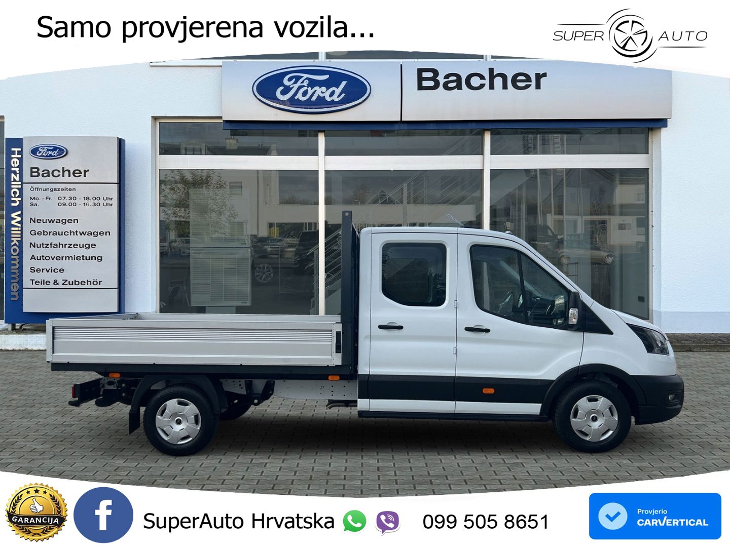 Ford Transit L3/Doppelcab./AHK/DAB/Spurhalteass. 131 KS