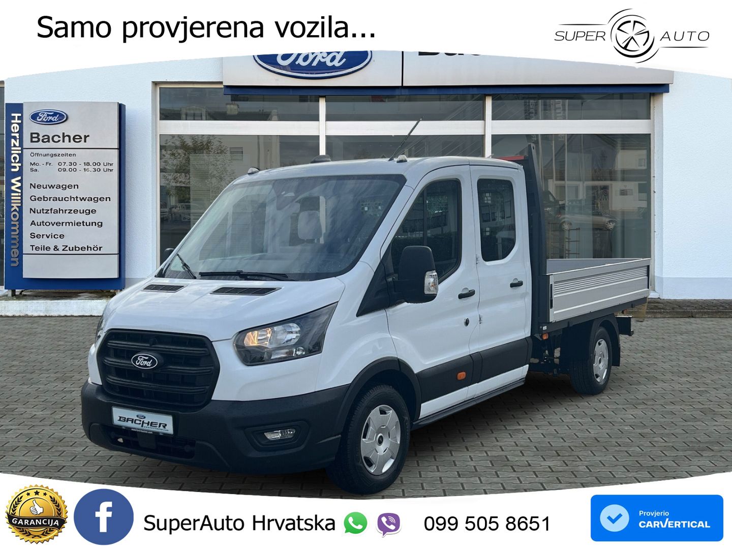 Ford Transit L3/Doppelcab./AHK/DAB/Spurhalteass. 131 KS