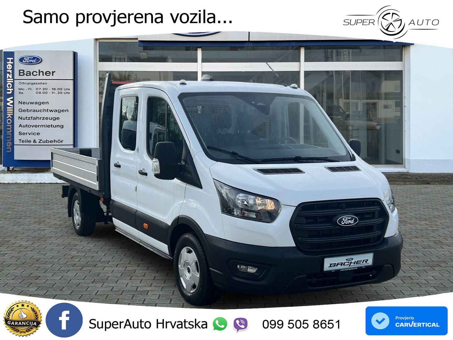 Ford Transit L3/Doppelcab./AHK/DAB/Spurhalteass. 131 KS