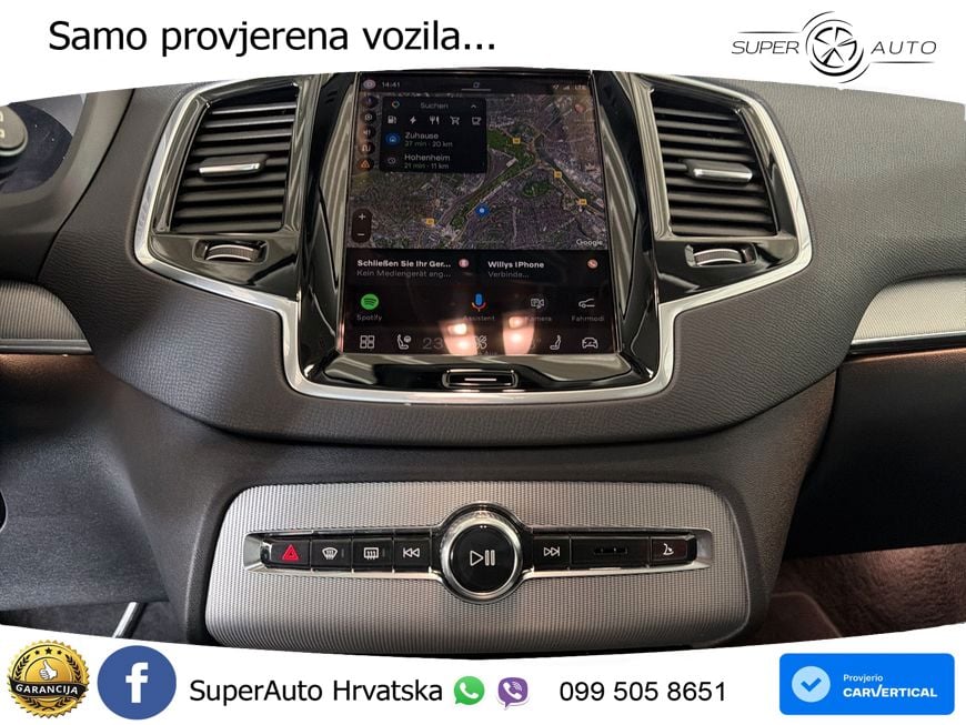 Volvo XC90 2.0 T8 AWD Automatic LED+GR SJED+ACC