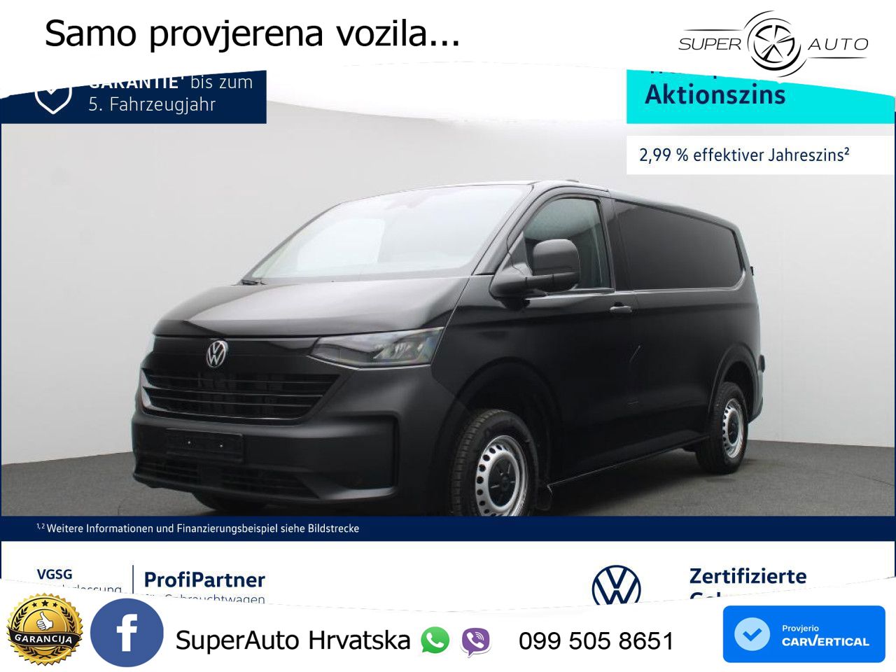 Volkswagen Transporter Kasten kurz 150 KS