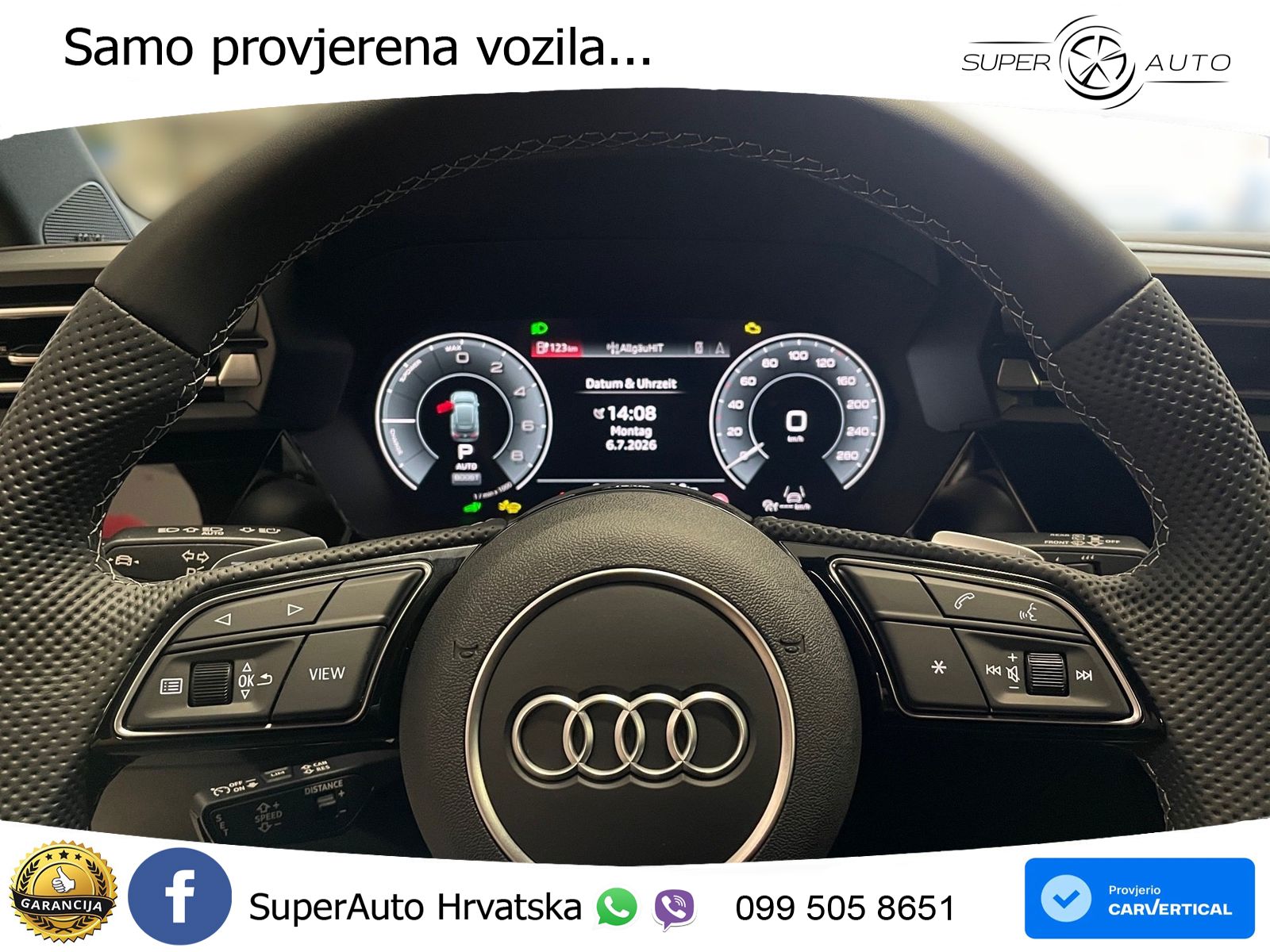 Audi A3 45 TFSIe (272 KS) S tronic S line MATRIX+GR SJED+KAM