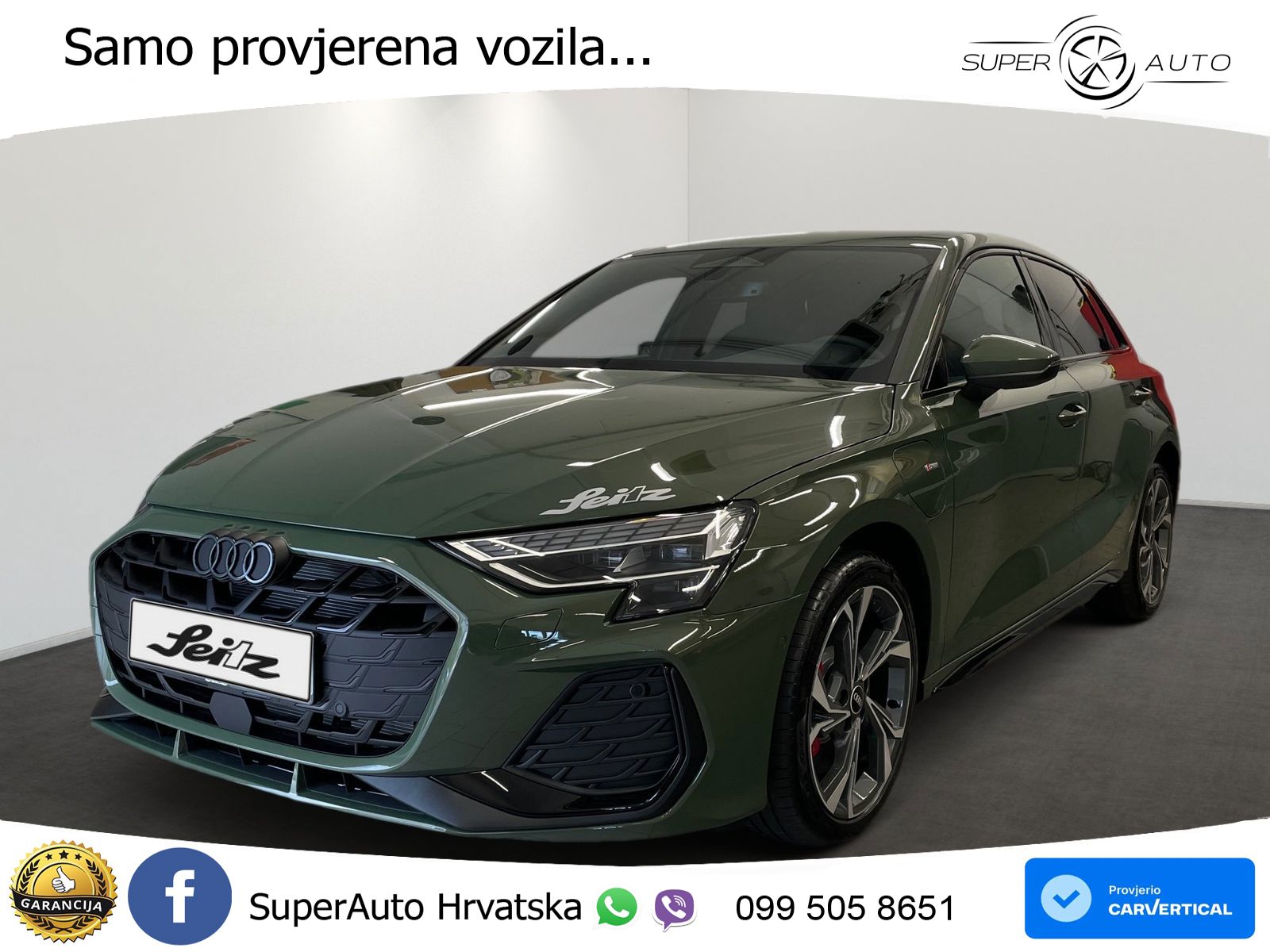 Audi A3 45 TFSIe (272 KS) S tronic S line MATRIX+GR SJED+KAM