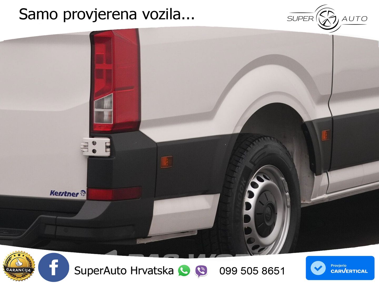 Volkswagen Crafter 140pk Koelwagen Kerstner Cooljet L3H3 AC 140 KS