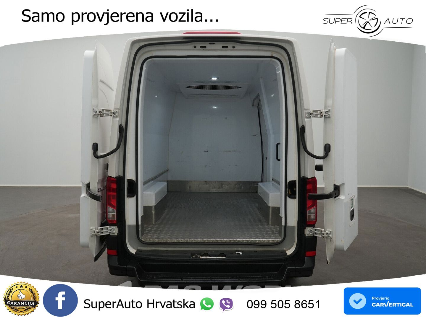 Volkswagen Crafter 140pk Koelwagen Kerstner Cooljet L3H3 AC 140 KS