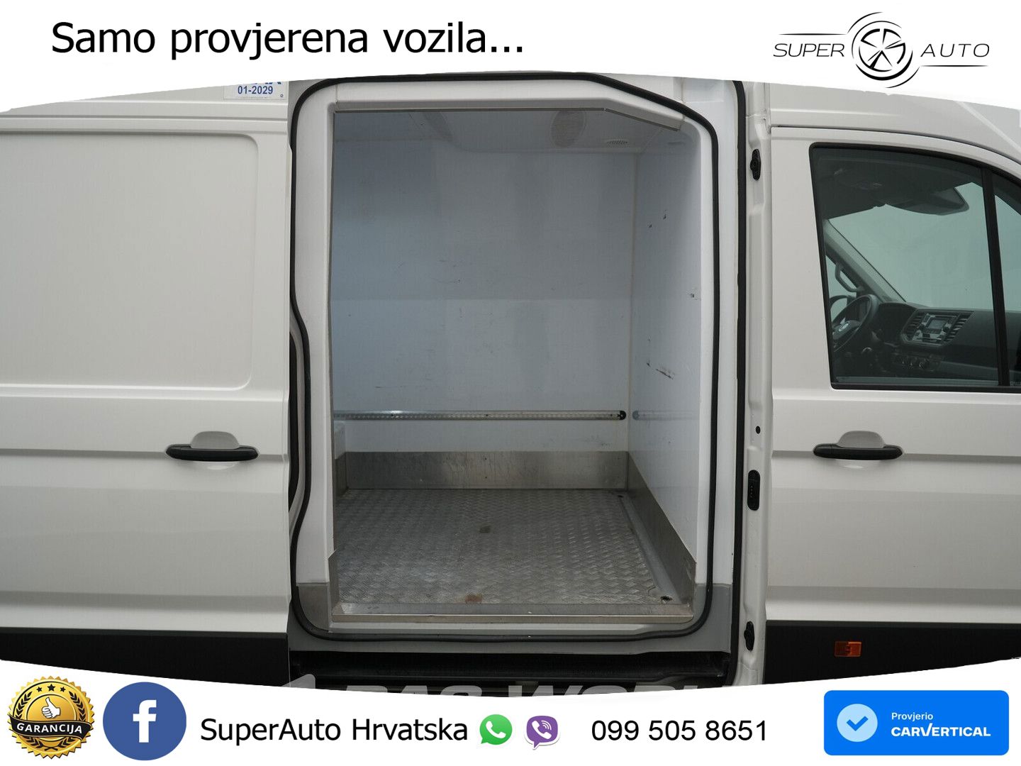 Volkswagen Crafter 140pk Koelwagen Kerstner Cooljet L3H3 AC 140 KS