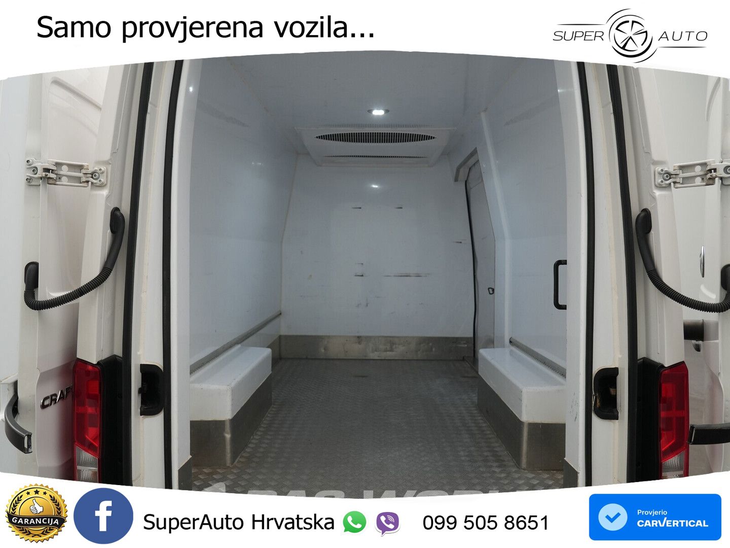 Volkswagen Crafter 140pk Koelwagen Kerstner Cooljet L3H3 AC 140 KS