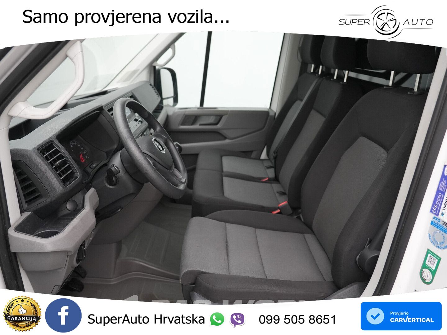 Volkswagen Crafter 140pk Koelwagen Kerstner Cooljet L3H3 AC 140 KS