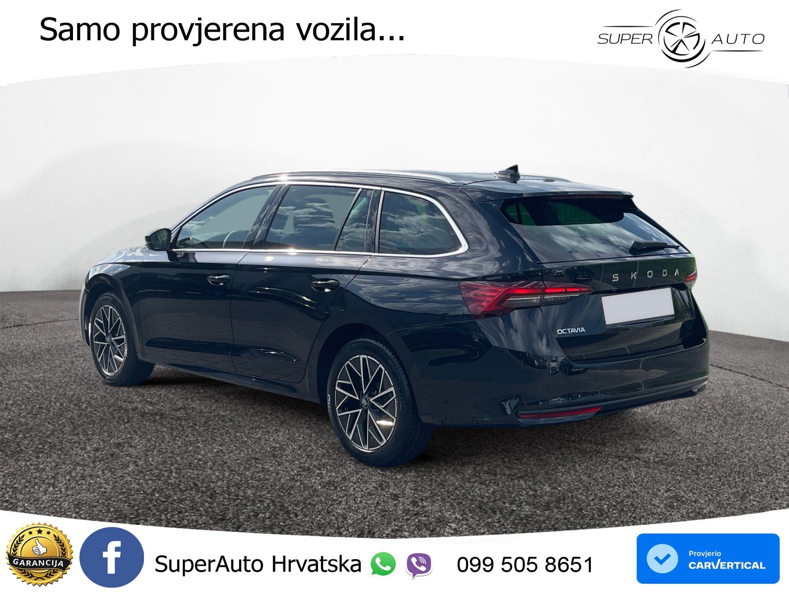 Škoda Octavia Combi 2.0 TDI (150 KS) DSG Selection LED+GR SJED+ACC