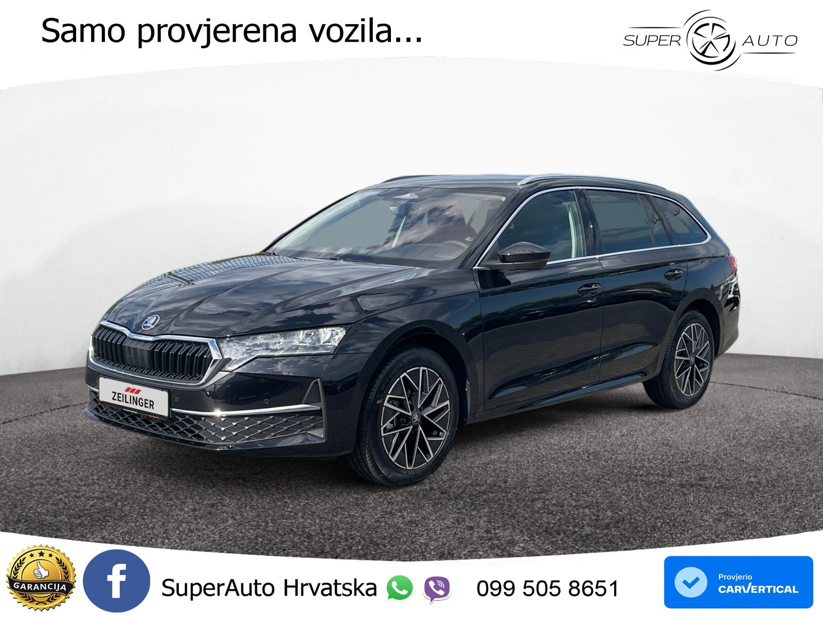 Škoda Octavia Combi 2.0 TDI (150 KS) DSG Selection LED+GR SJED+ACC