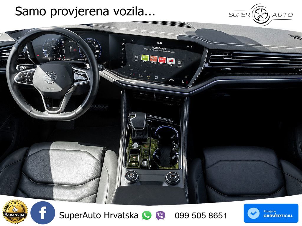 Volkswagen Touareg 3.0 V6 TDI (231 KS) 4MOTION Tiptronic ZRAČNI+ACC+4xGR SJED+KAM