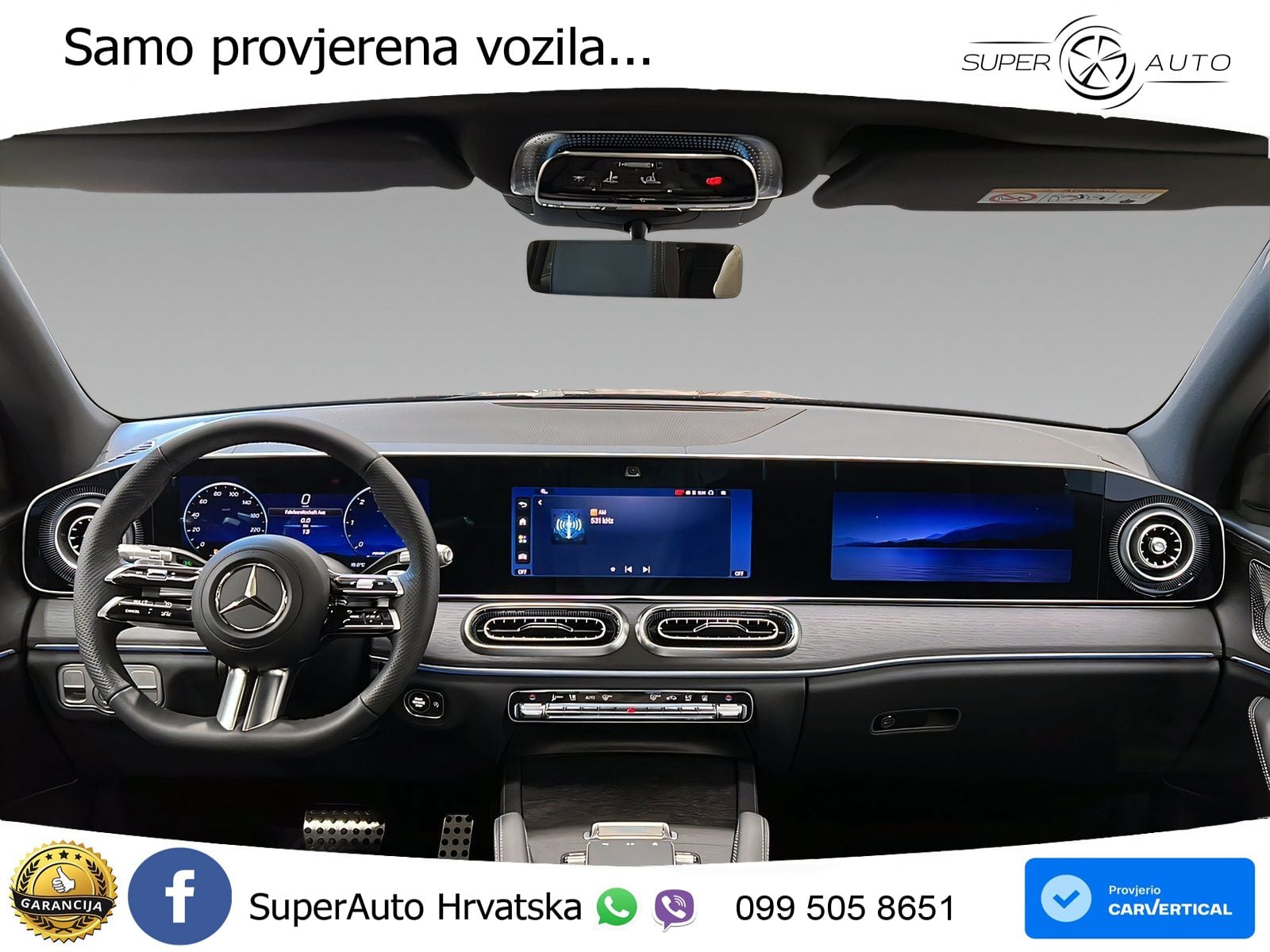 Mercedes GLE 450d (367 KS) EQ Boost 4MATIC 9G-TRONIC AMG ZRAČNI+ACC+GR SJED+KAM+PANO