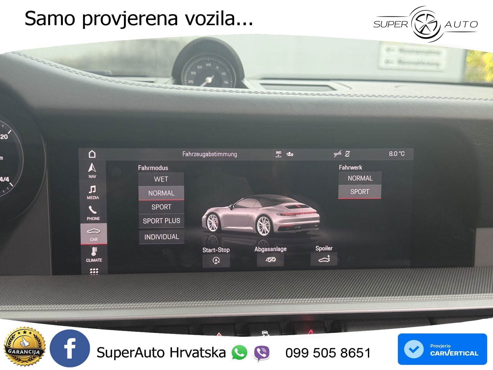Porsche 911 Carrera 4S 3.0 (450 KS) PDK MATRIX+GR SJED+KAM