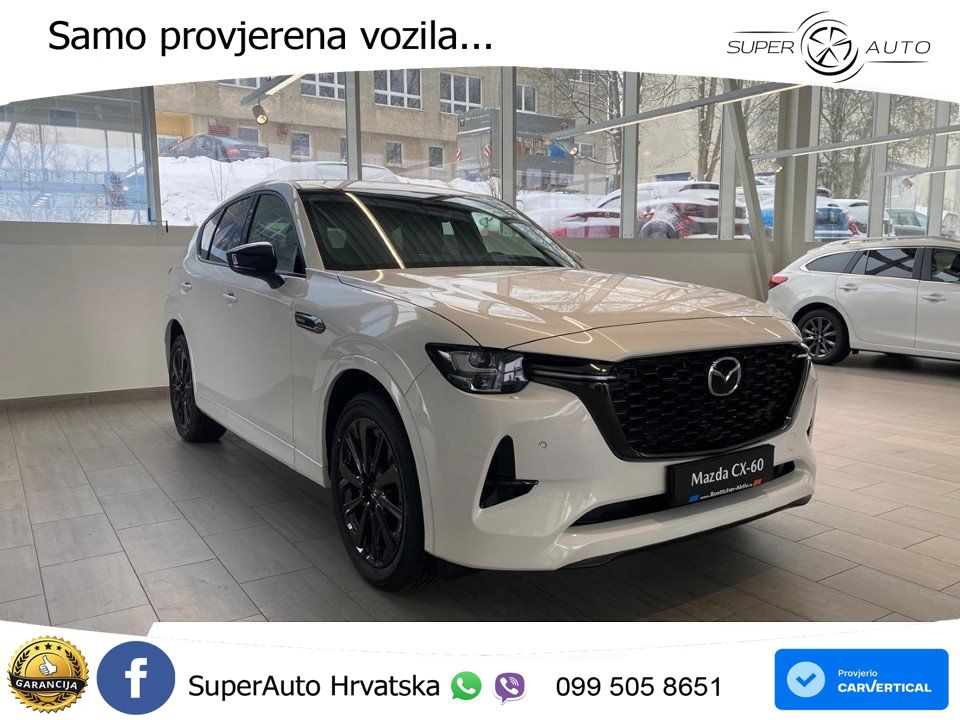 Mazda CX-60 2.5 e-Skyactiv (328 KS) AWD Automatic MATRIX+GR SJED+KAM