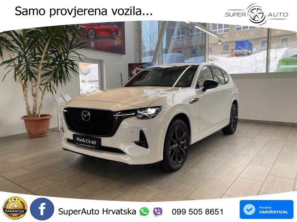Mazda CX-60 2.5 e-Skyactiv (328 KS) AWD Automatic MATRIX+GR SJED+KAM