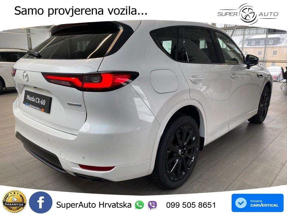 Mazda CX-60 2.5 e-Skyactiv (328 KS) AWD Automatic MATRIX+GR SJED+KAM
